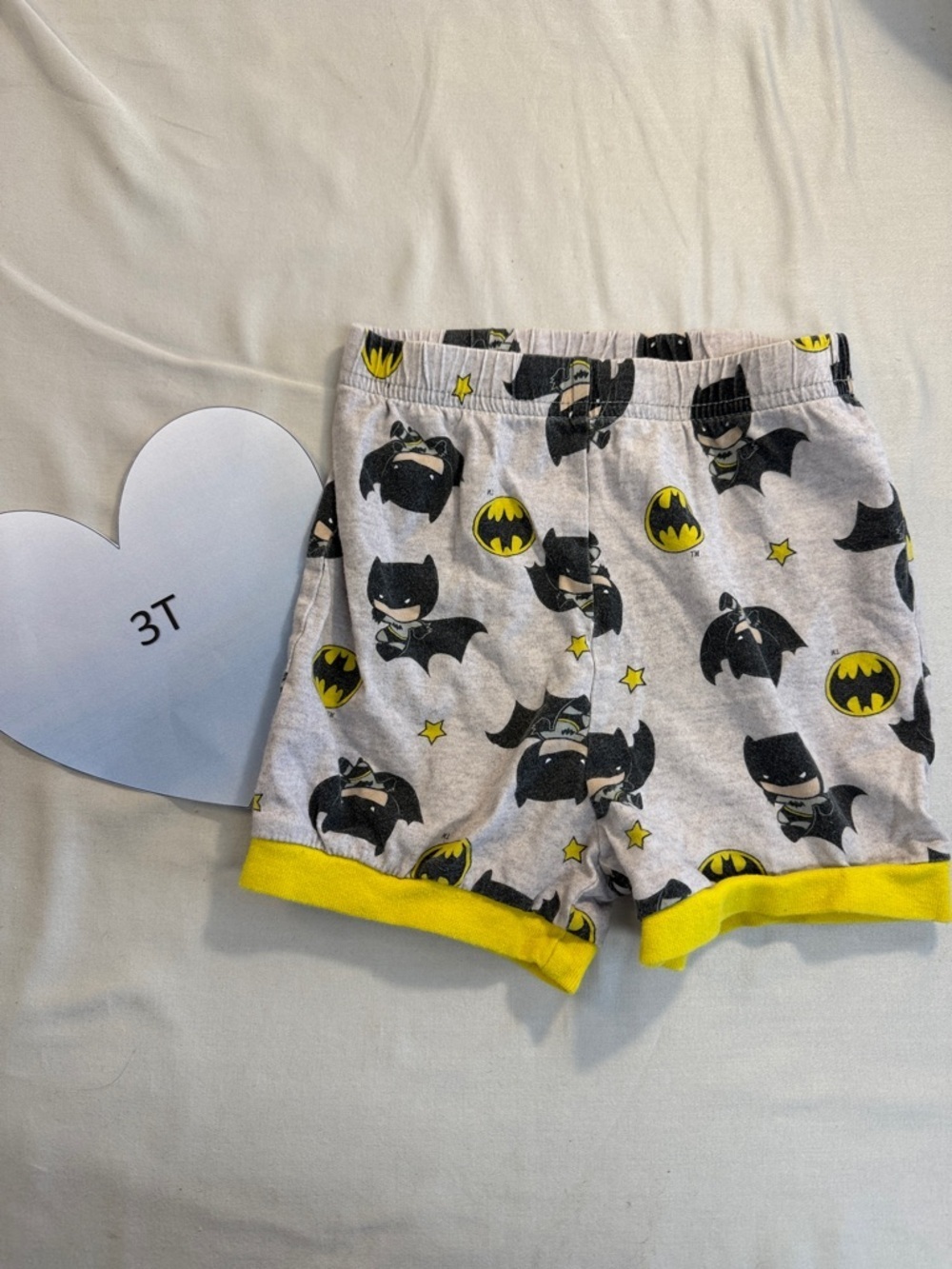 Batman - 3T - Batman Themed Kids Pajama bottom shorts